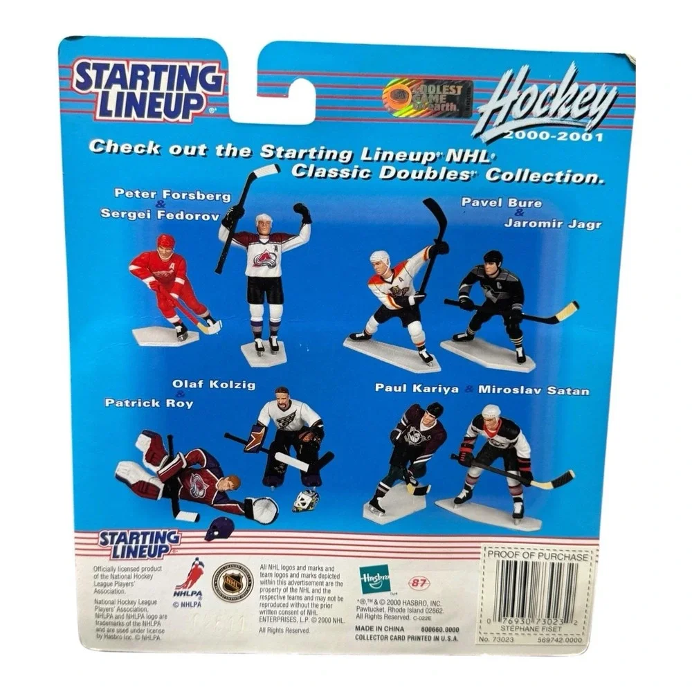 Stephane Fiset Starting Lineup 1999-2000 NHL Hasbro‎ Los Angeles Kings